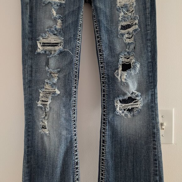 Silver jeans mid rise AIKO boot cup - Picture 2 of 11